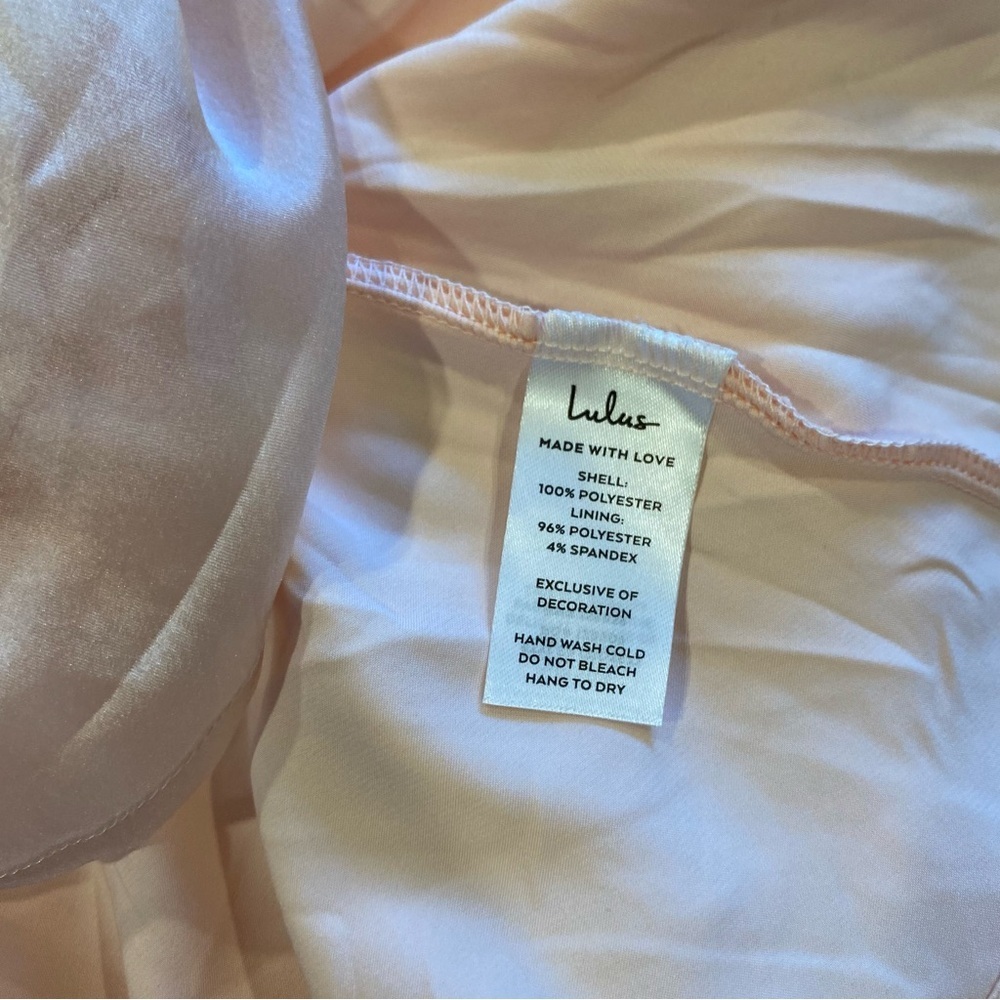 Lulus Best Memories Organza Tie-Strap Maxi Dress In Light Pink | Coquette Gown - Picture 9 of 10